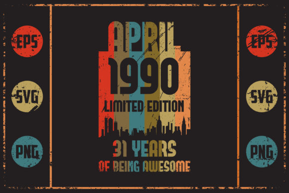 April 1990 - Retro Design
