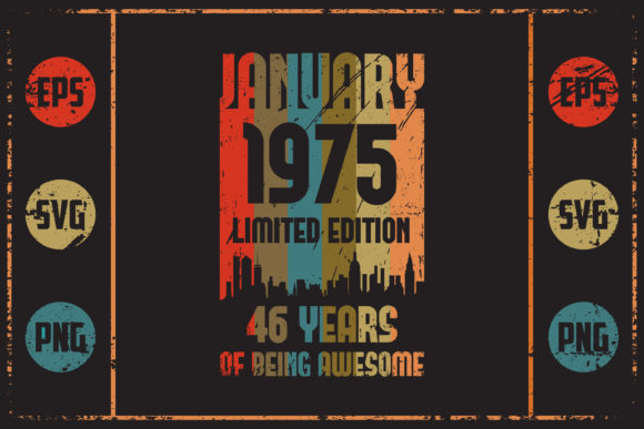 January 1975 - Retro Design