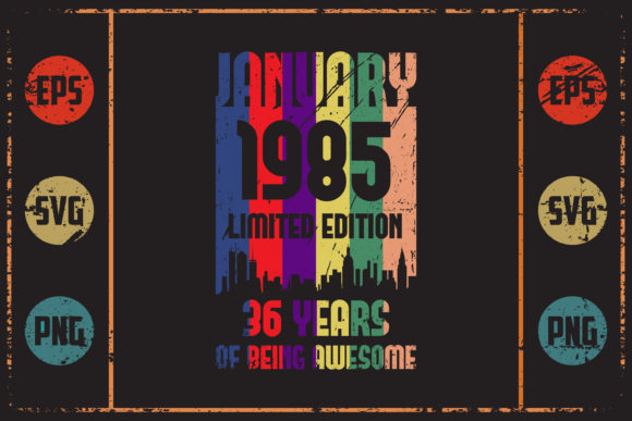 January 1985 - Retro Design